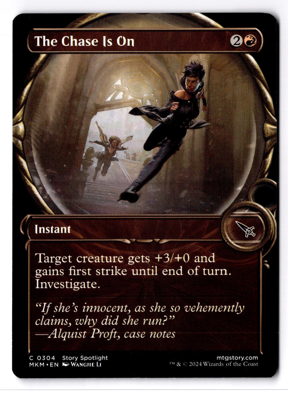 The Chase Is On (Showcase) 304 Murders at Karlov Manor Magic: The Gathering LP