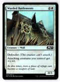 Warded Battlements 44 Common Core Set 2021 Magic: The Gathering Foil LP