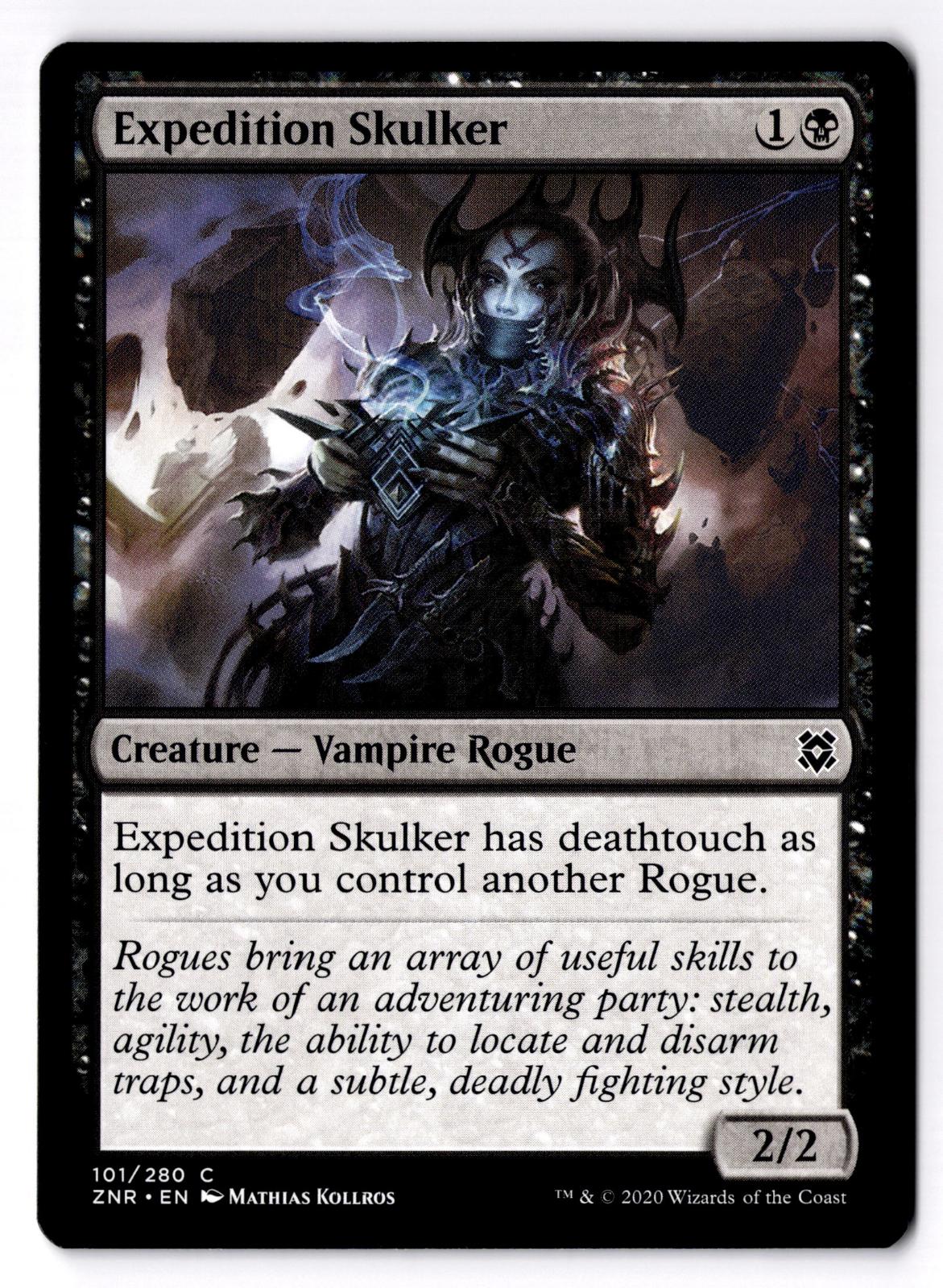 Expedition Skulker 101 Common Zendikar Rising Magic: The Gathering LP