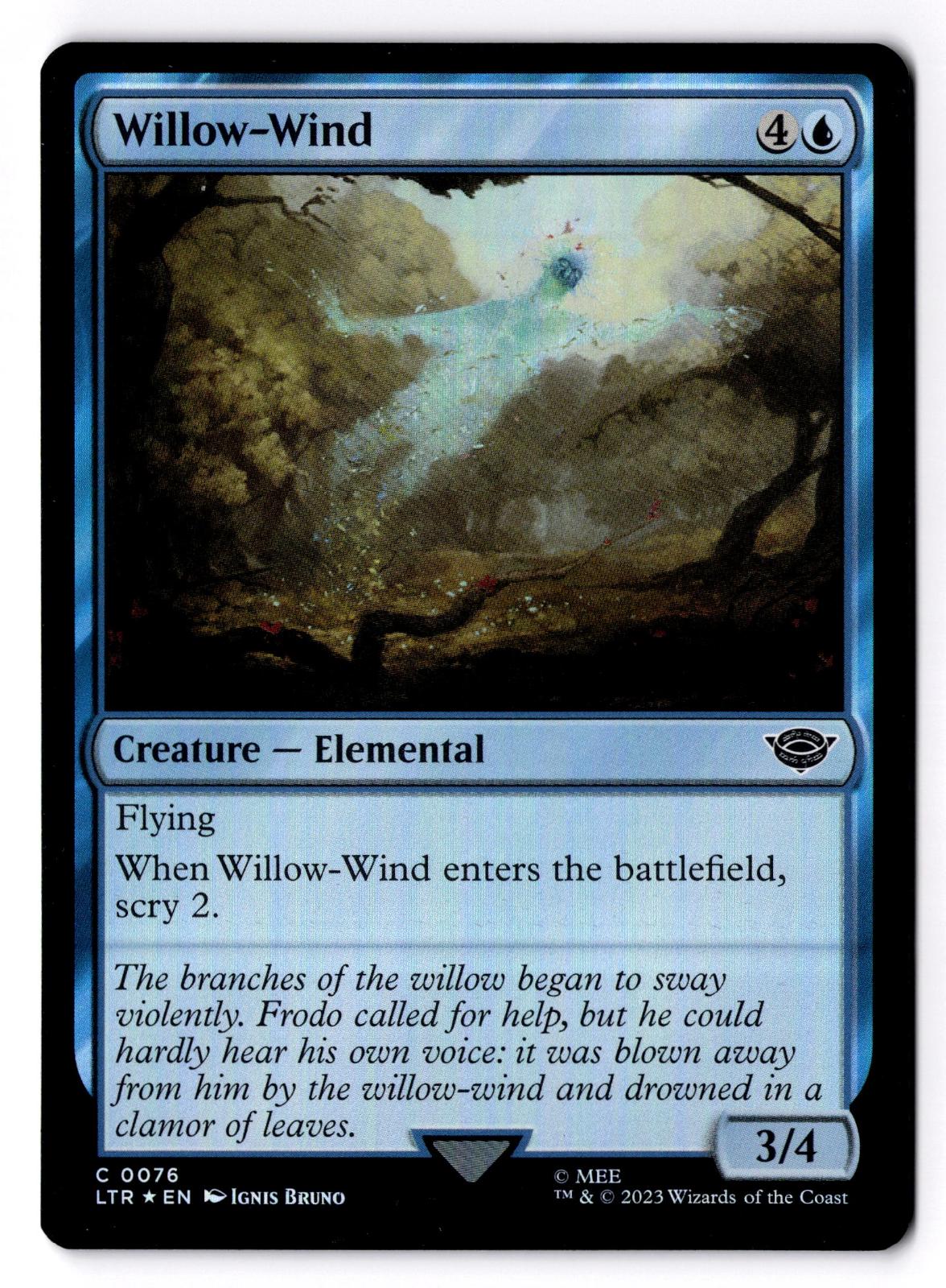 Willow-Wind 76 Universes Beyond: The Lord of the Rings Foil LP