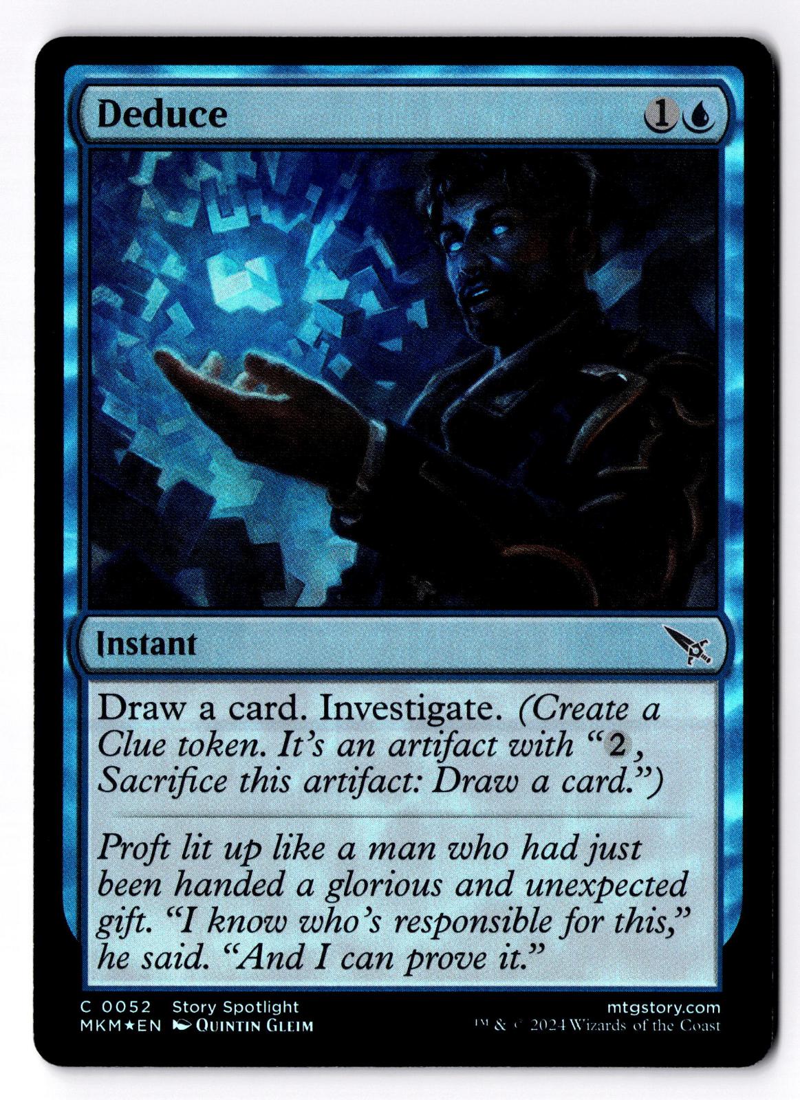 Deduce 52 Common Murders at Karlov Manor Magic: The Gathering Foil LP