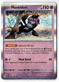 Munkidori 095/167 Rare Twilight Masquerade Pokemon Holo Near Mint