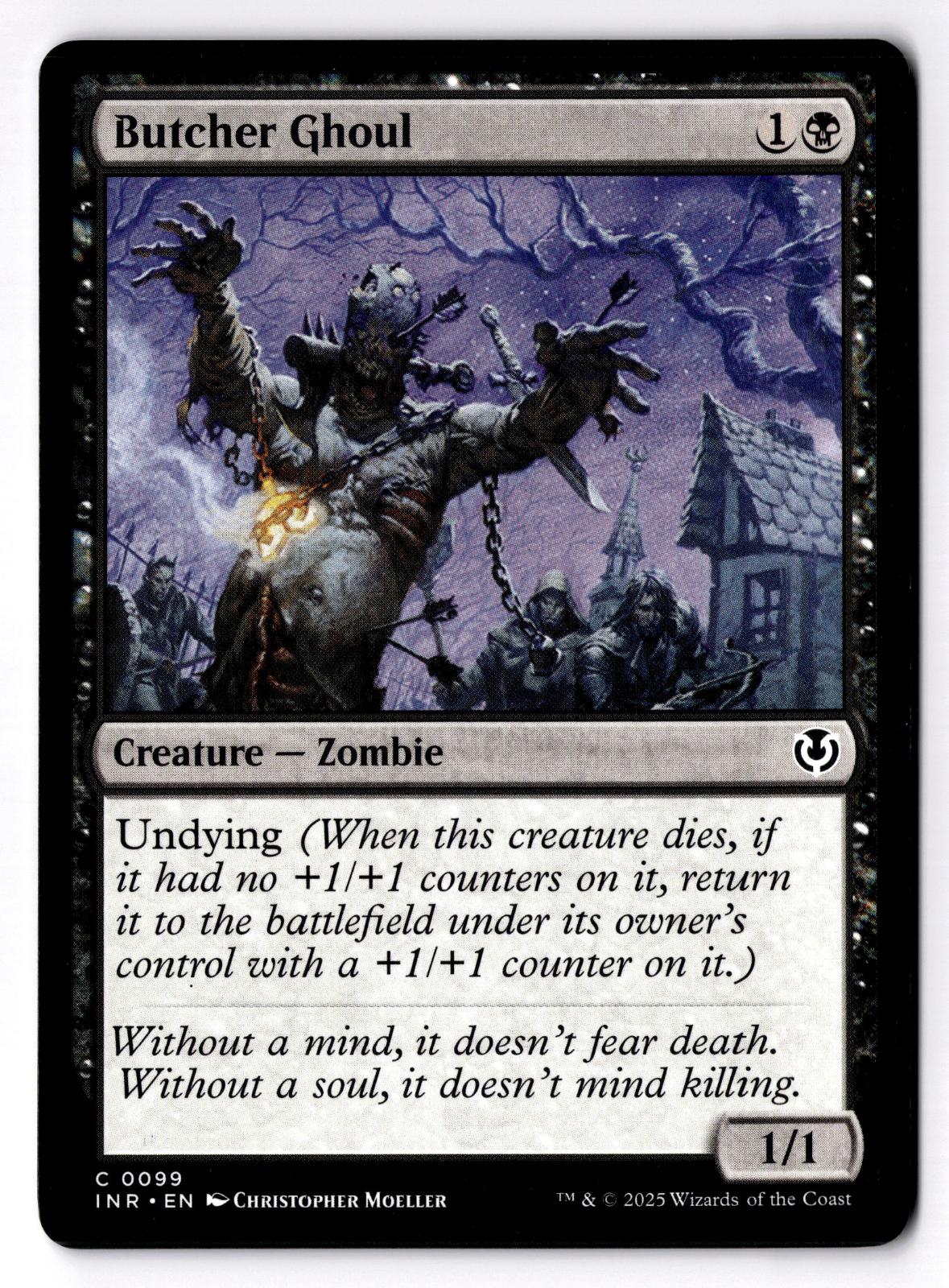 Butcher Ghoul 99 Common Innistrad Remastered Magic: The Gathering Lightly Played