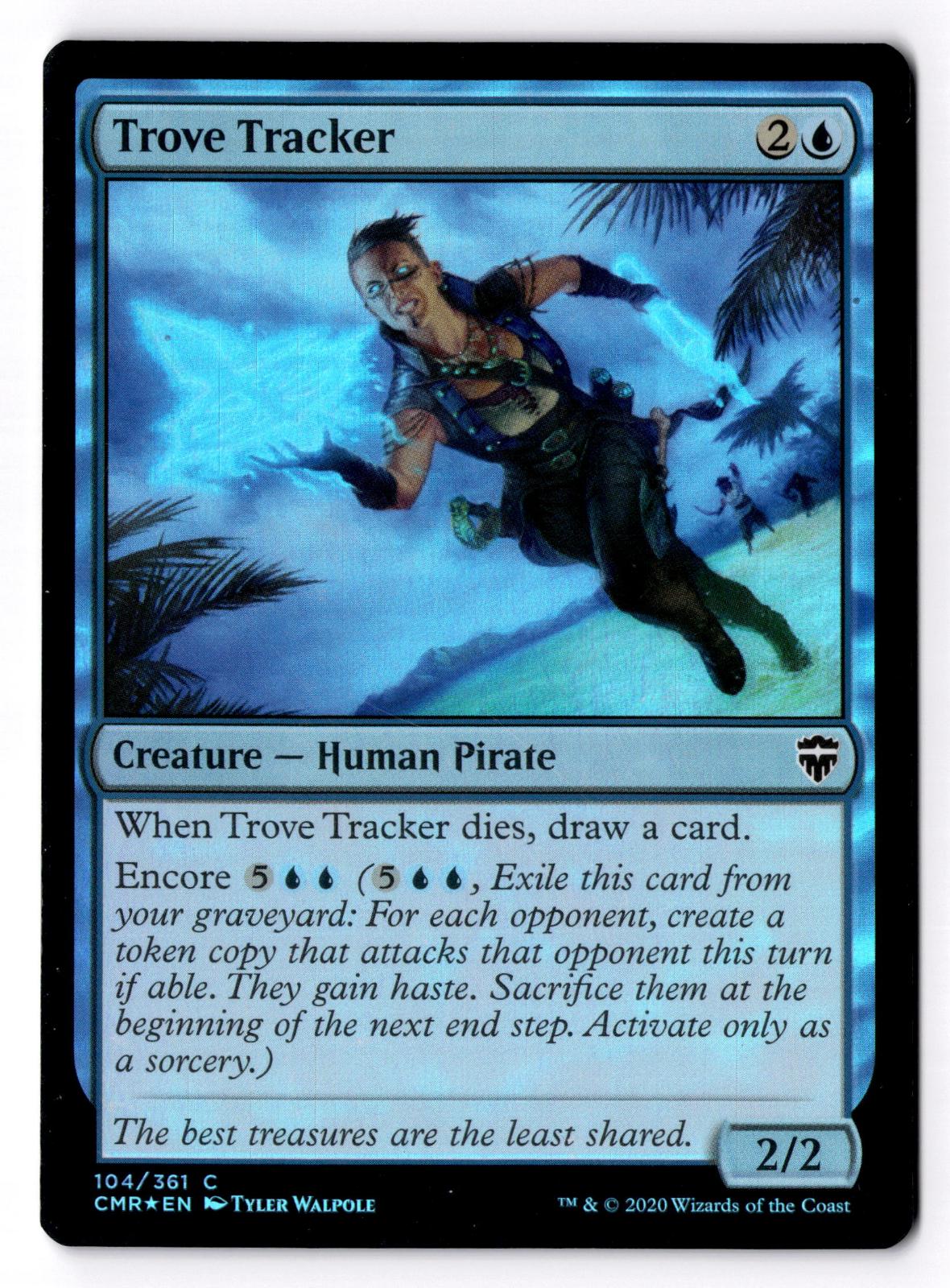 Trove Tracker 104 Common Commander Legends Magic: The Gathering Foil LP