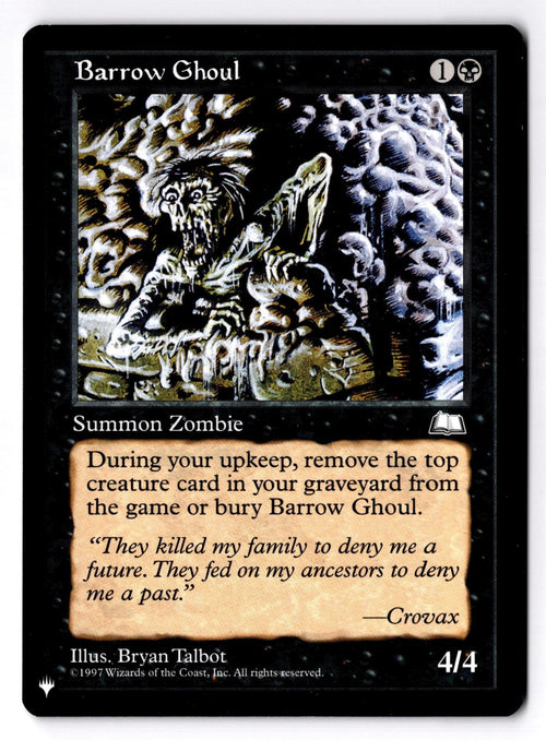 Barrow Ghoul Common The List Reprints Magic: The Gathering Lightly Played
