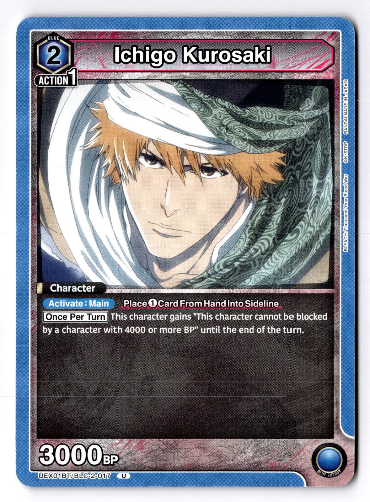 Ichigo Kurosaki (017) UEX01BT/BLC-2-017 Union Arena NM