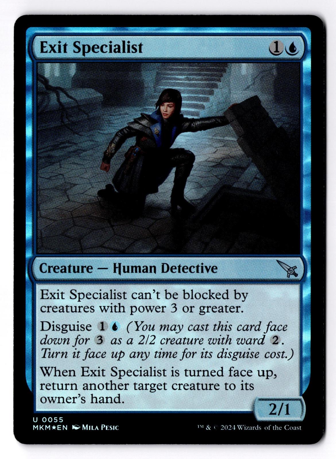 Exit Specialist 55 Uncommon Murders at Karlov Manor Magic: The Gathering Foil LP