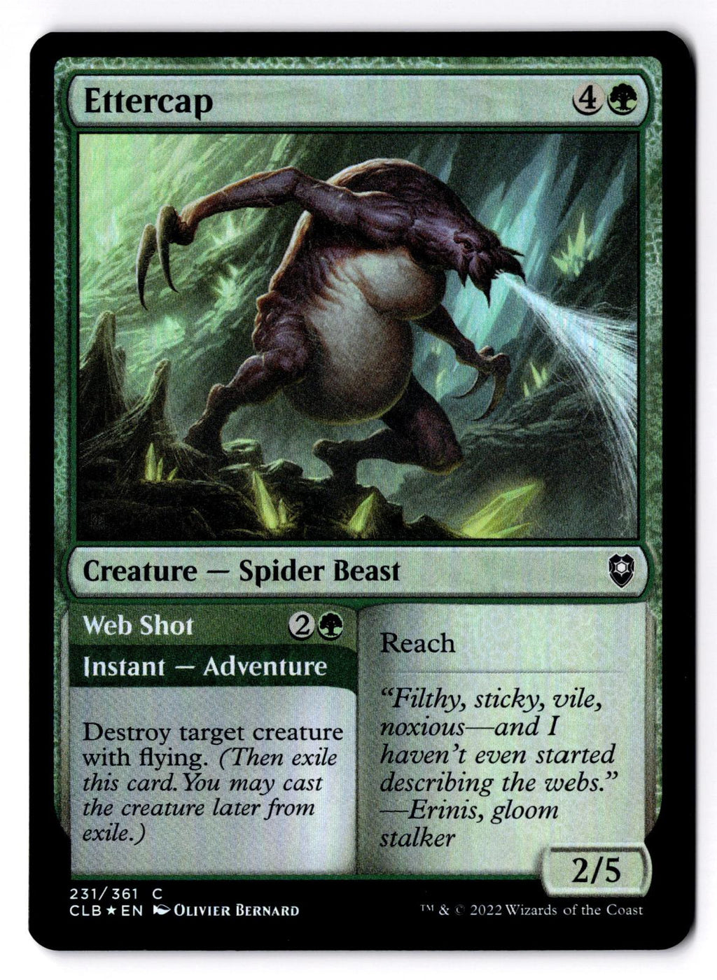 Ettercap 231 Magic: The Gathering Foil LP