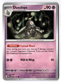 Dusclops 036/131 Common Prismatic Evolutions Pokemon Near Mint