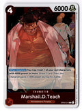 Marshall.D.Teach OP03-012 Rare Pillars of Strength One Piece Foil Near Mint