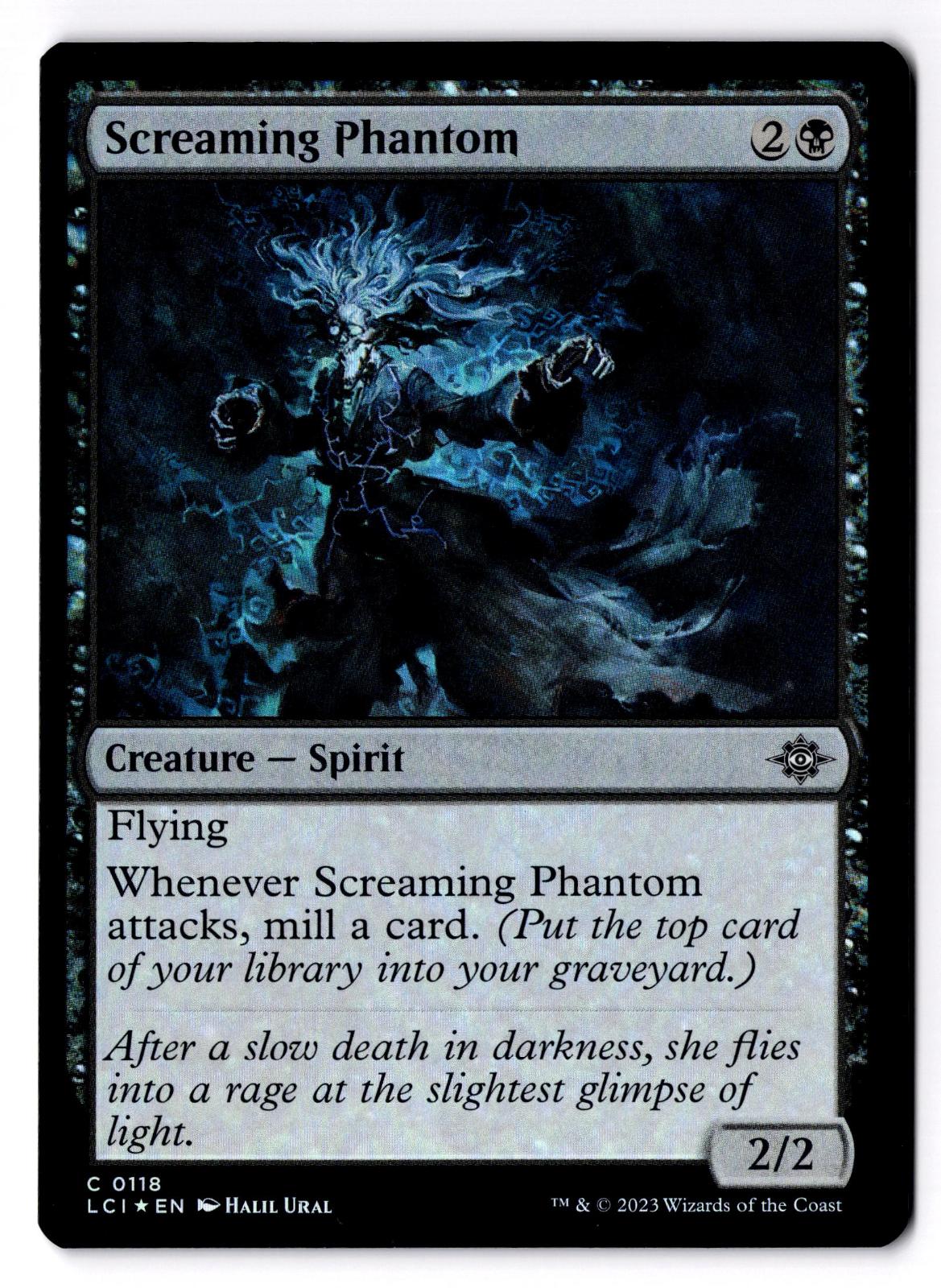 Screaming Phantom 118 The Lost Caverns of Ixalan Magic: The Gathering Foil LP