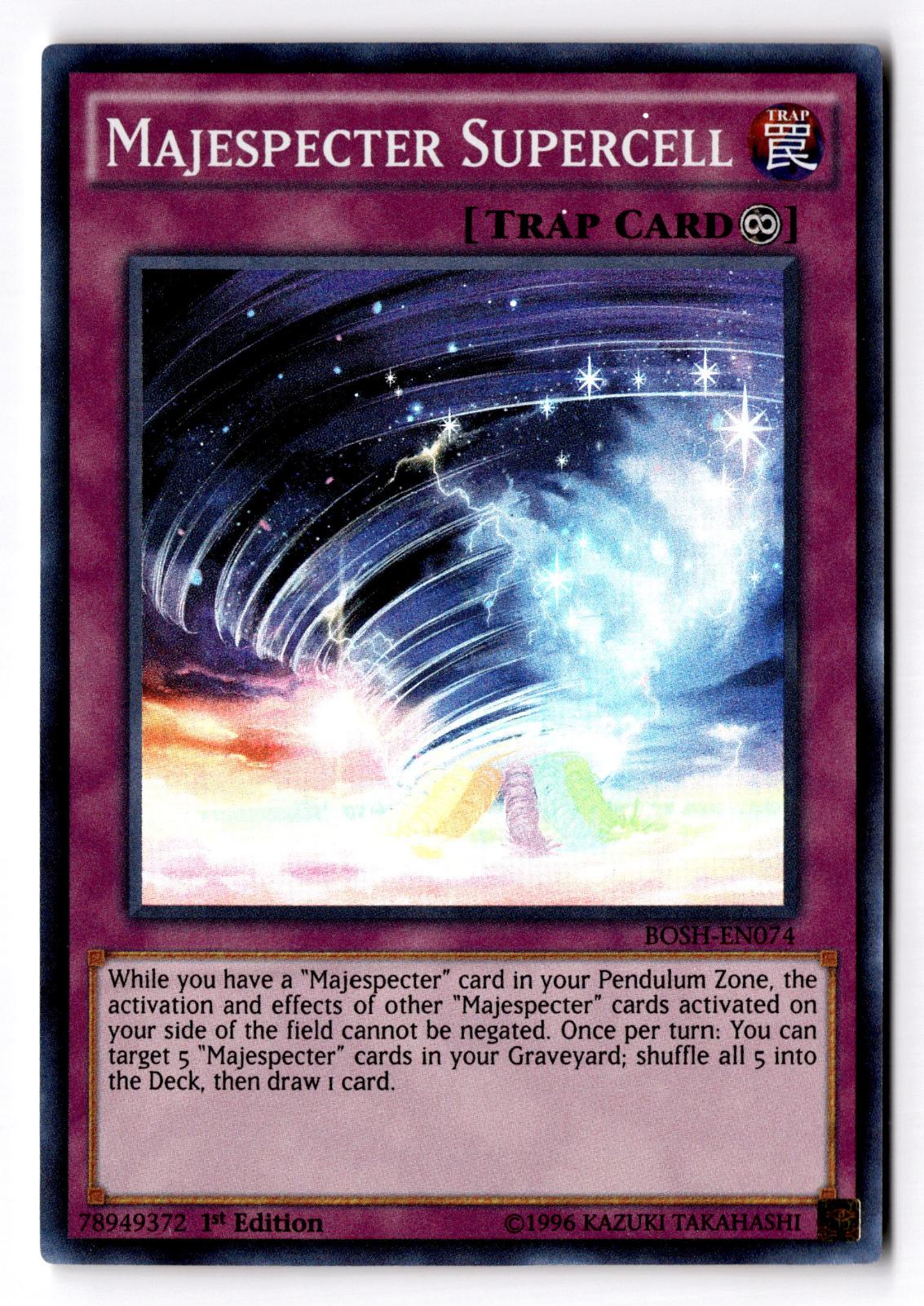 Majespecter Supercell BOSH-EN074 Breakers of Shadow Yu-Gi-Oh Unlimited NM
