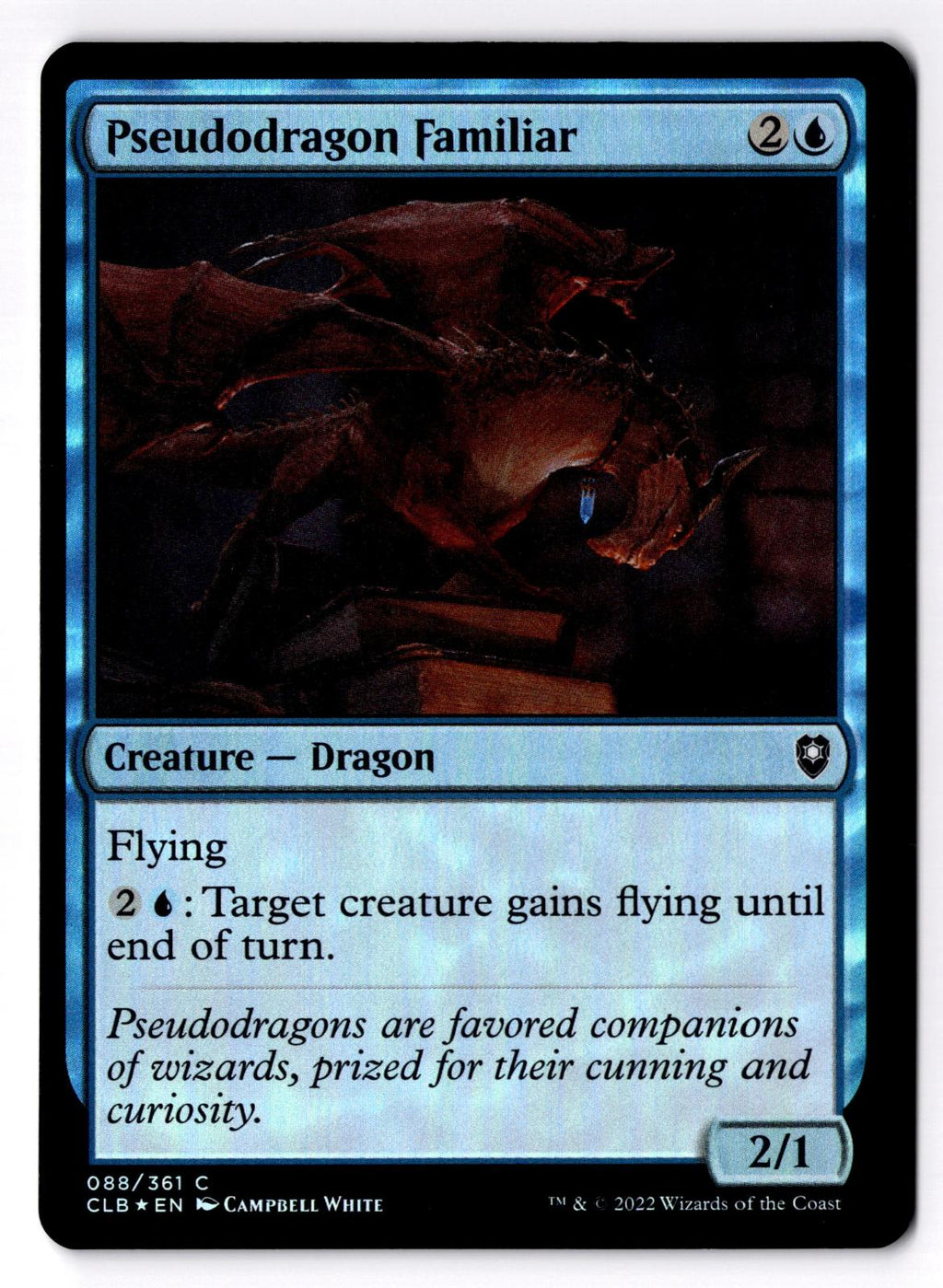 Pseudodragon Familiar 88 Magic: The Gathering Foil LP