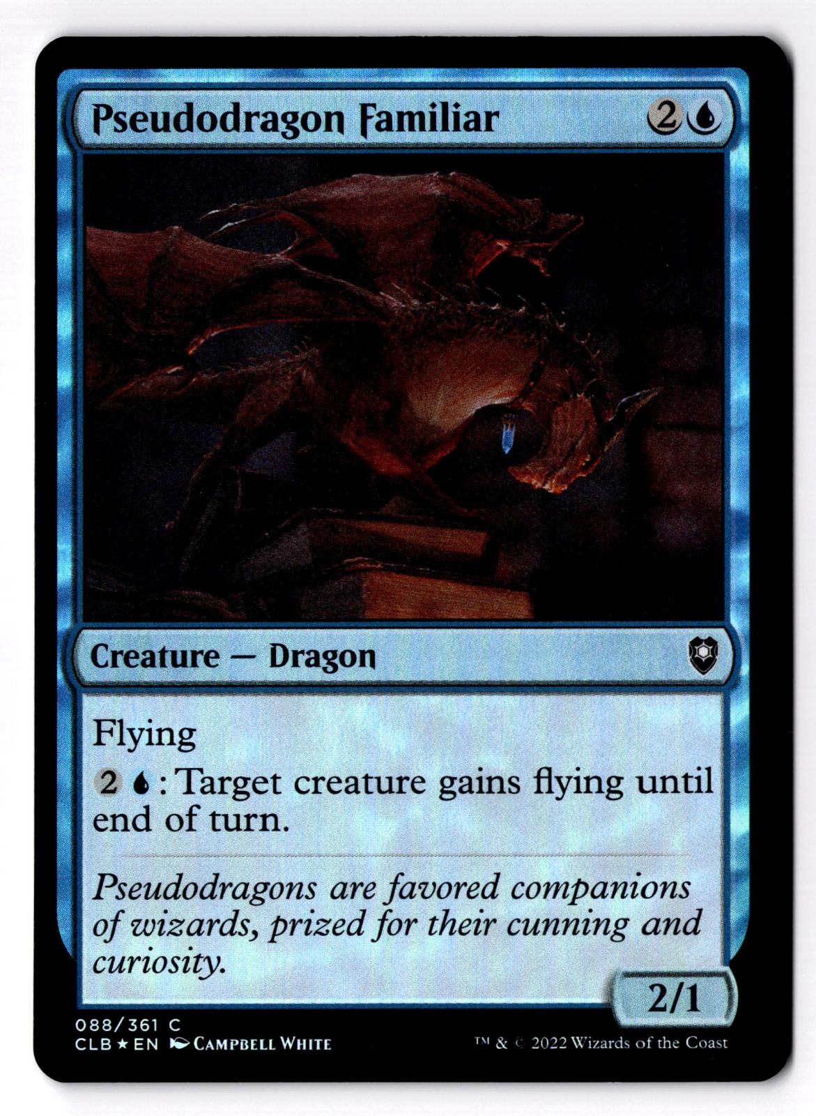 Pseudodragon Familiar 88 Magic: The Gathering Foil LP