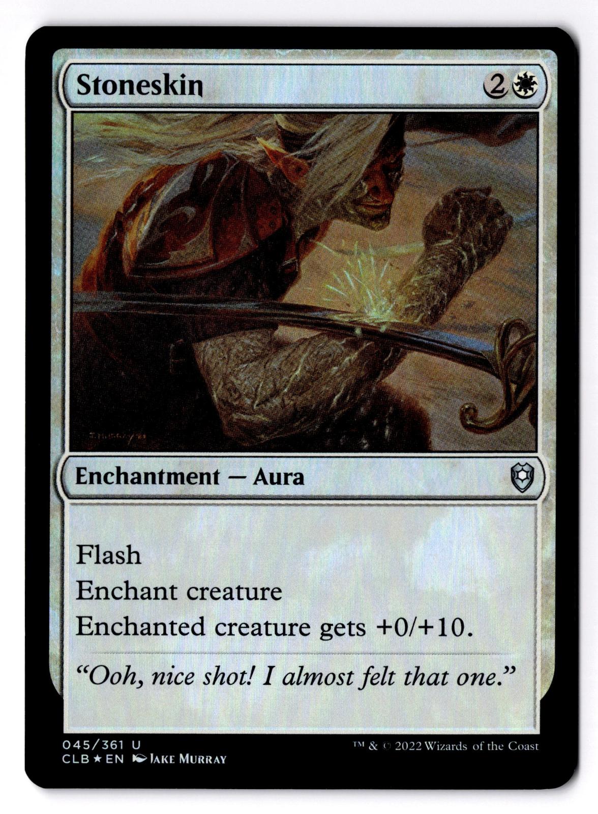 Stoneskin 45 Magic: The Gathering Foil LP