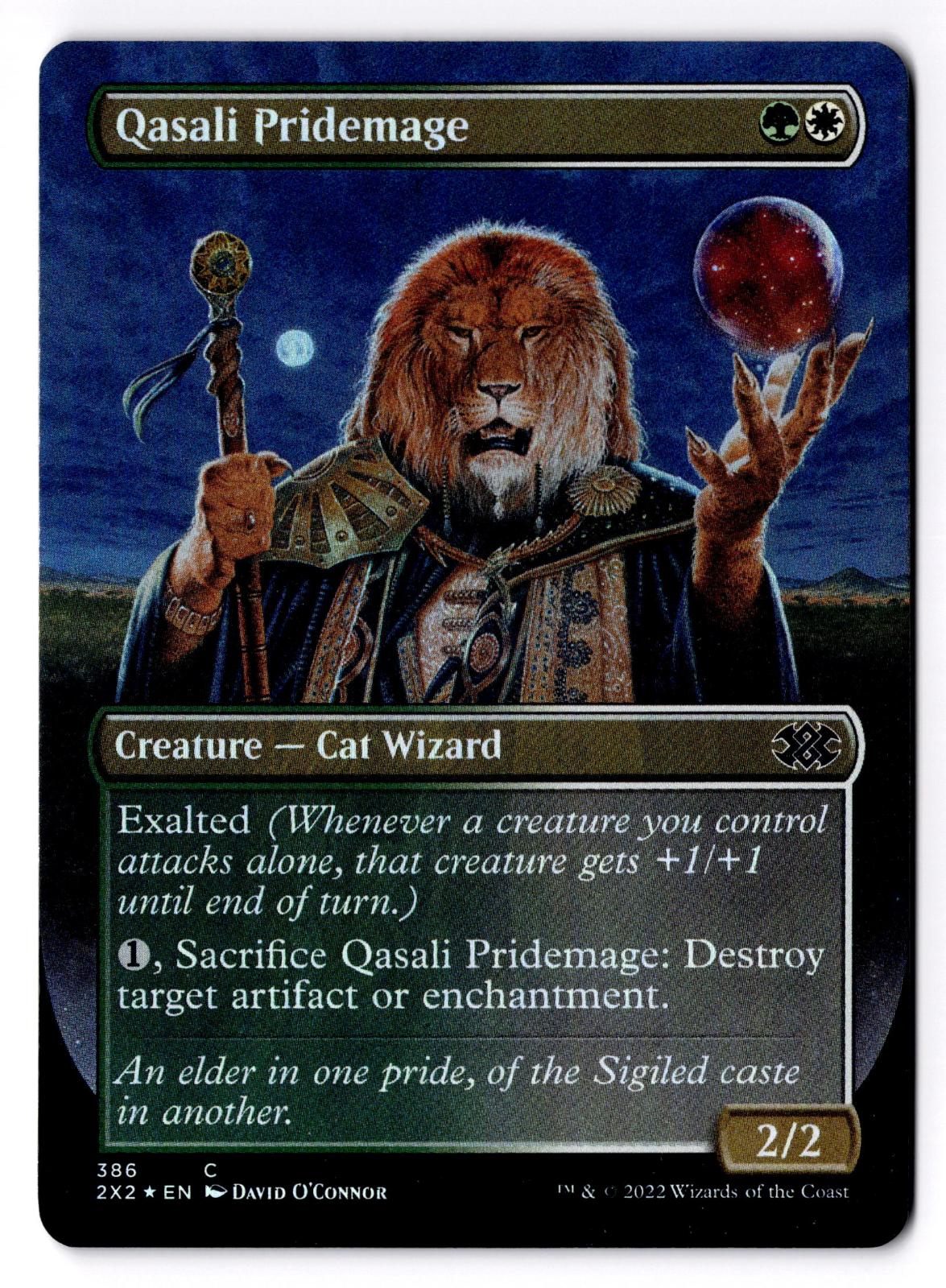 Qasali Pridemage (Borderless) 386 Magic: The Gathering Foil LP
