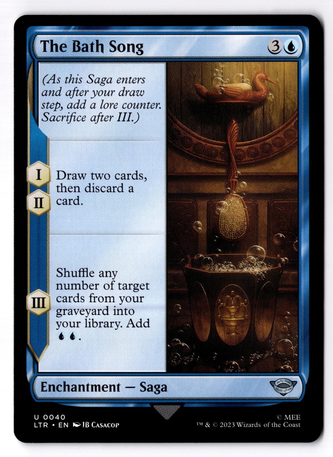 The Bath Song 40 The Lord of the Rings Magic: The Gathering LP