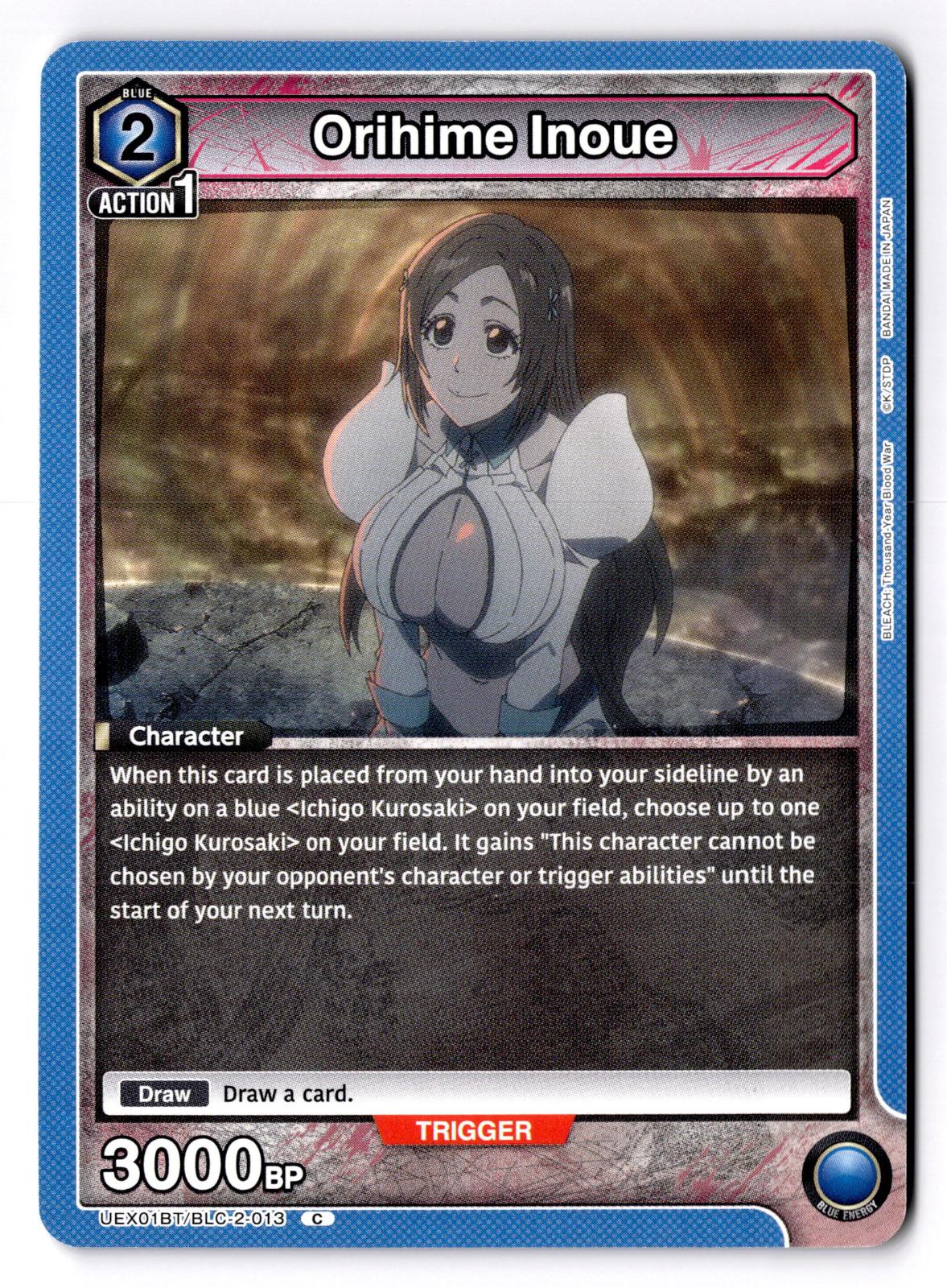 Orihime Inoue (013) UEX01BT/BLC-2-013 Union Arena NM