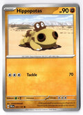Hippopotas 052/131 Common Prismatic Evolutions Pokemon Near Mint