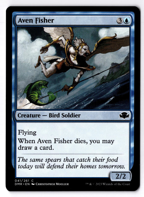 Aven Fisher 41 Common Dominaria Remastered Magic: The Gathering Lightly Played