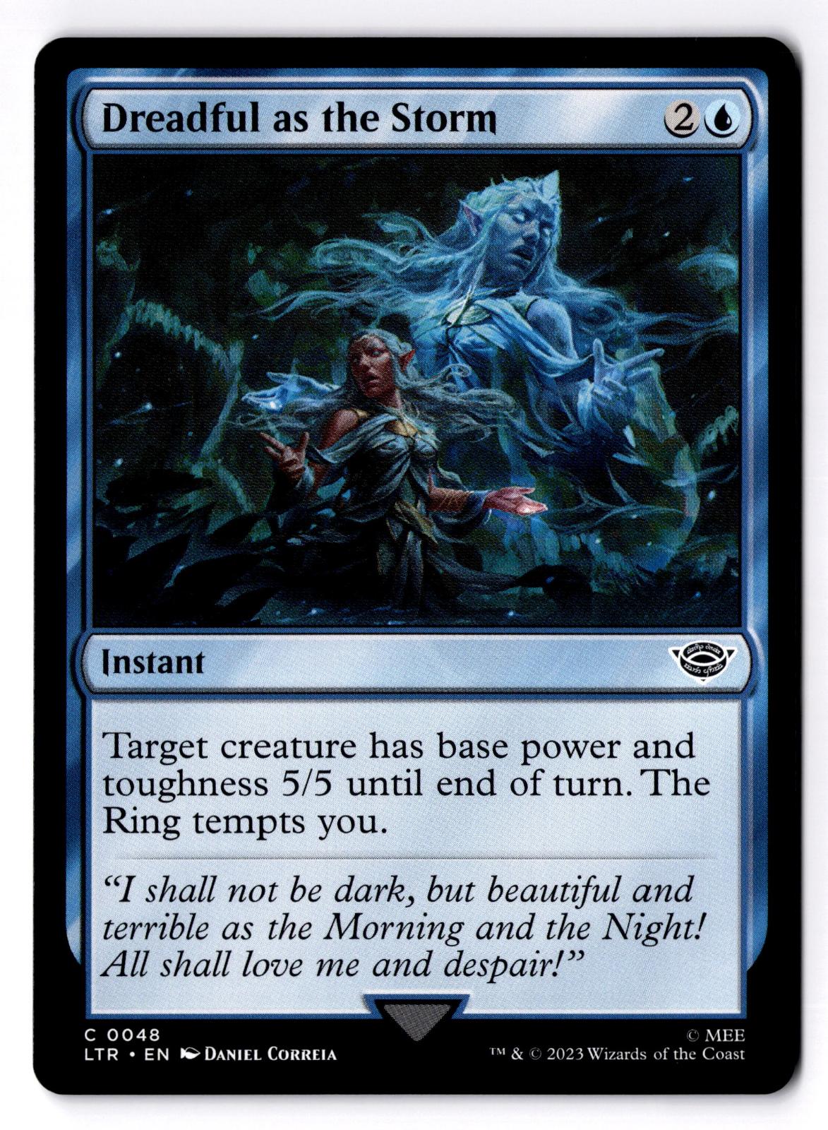 Dreadful as the Storm 48 The Lord of the Rings Magic: The Gathering LP