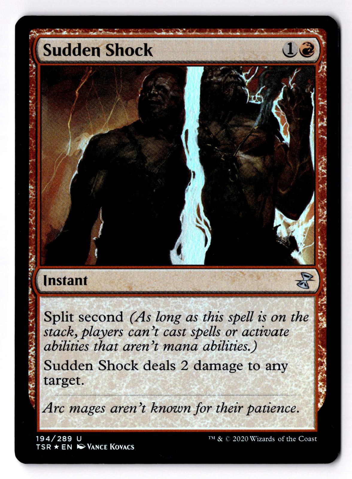 Sudden Shock 194 Uncommon Time Spiral: Remastered Magic: The Gathering Foil LP