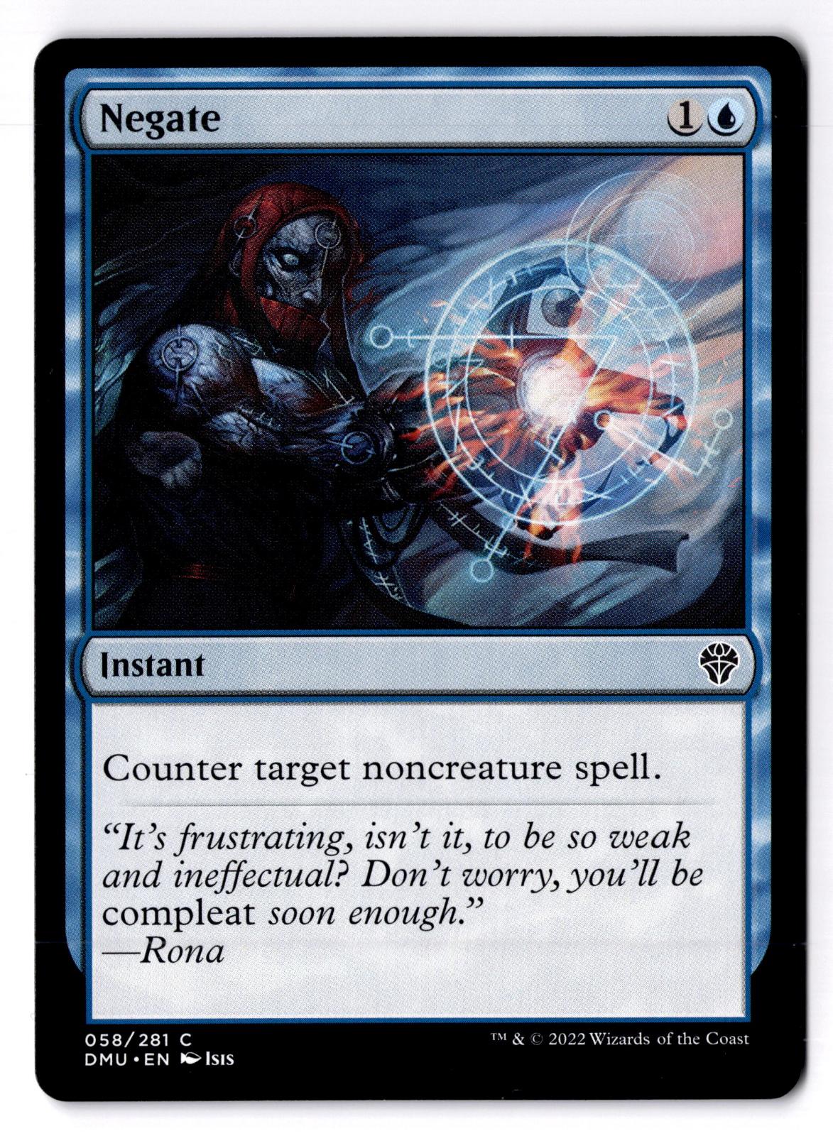 Negate 58 Common Dominaria United Magic: The Gathering Lightly Played