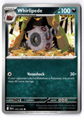 Whirlipede 055/086 Common Black Bolt Pokemon Near Mint