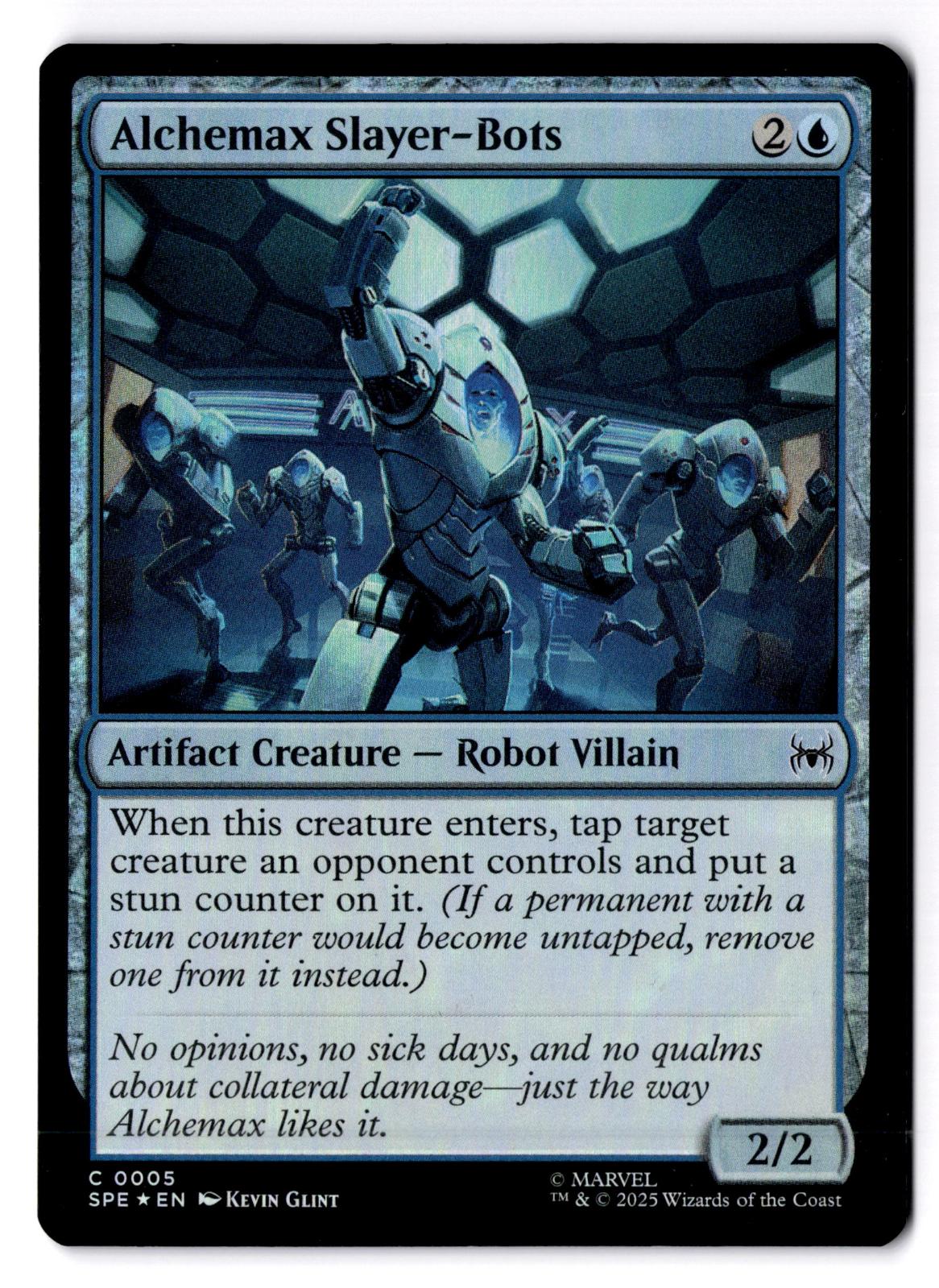 Alchemax Slayer-Bots 5 Magic: The Gathering Foil LP