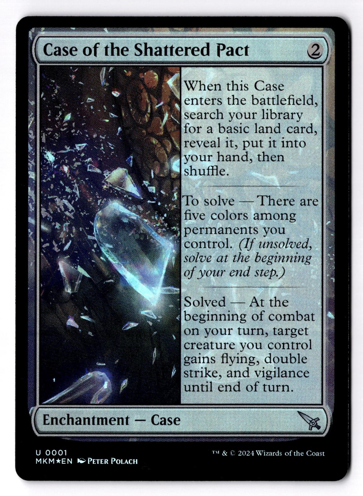 Case of the Shattered Pact 1 Murders at Karlov Manor Foil LP