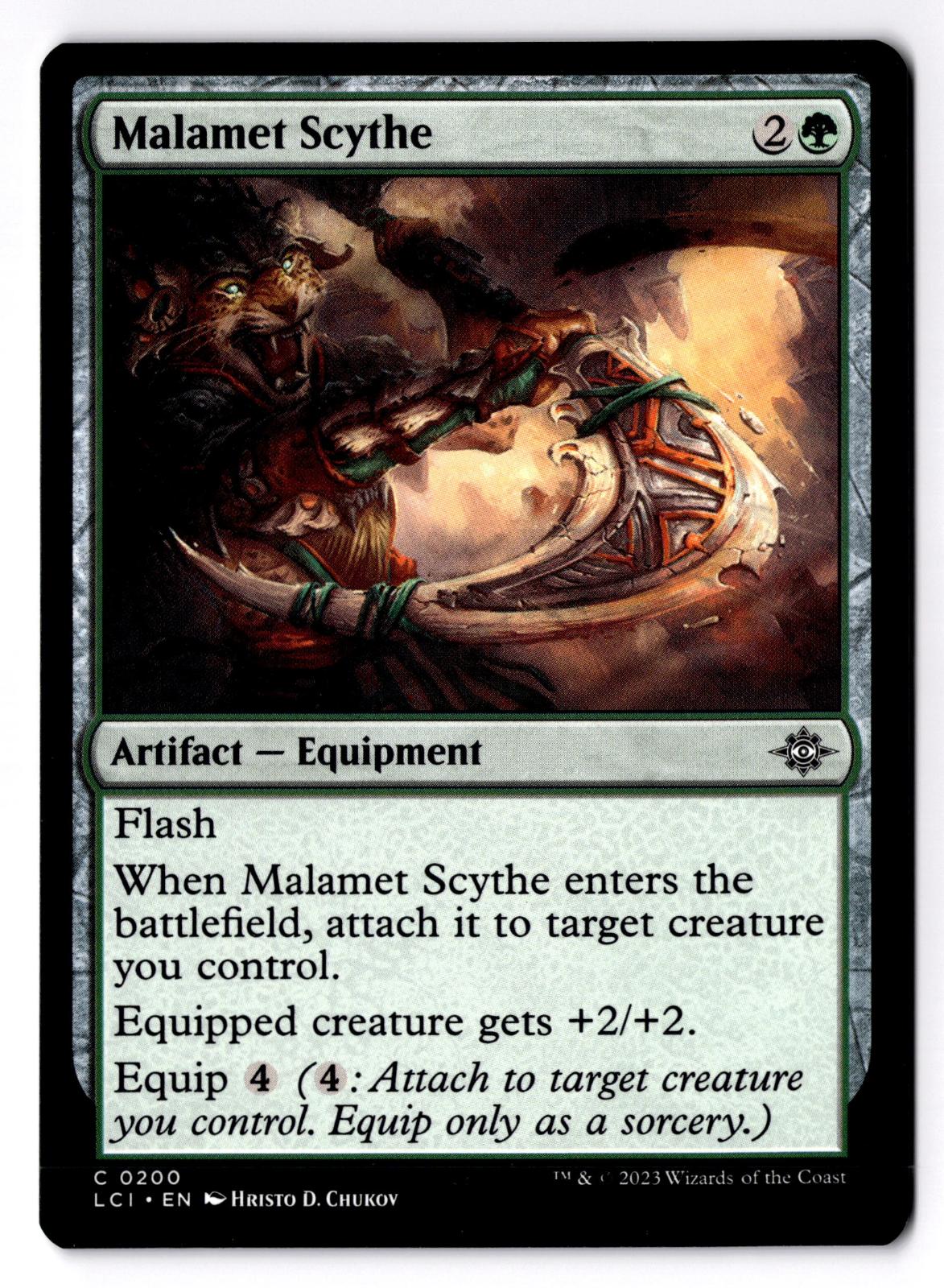 Malamet Scythe 200 Common The Lost Caverns of Ixalan Magic: The Gathering LP