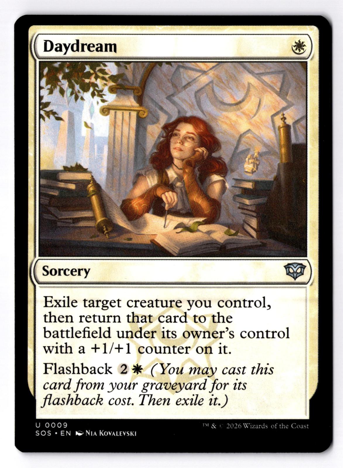Daydream 9 Uncommon Secrets of Strixhaven Magic: The Gathering Lightly Played