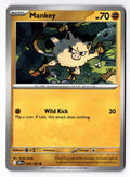 Mankey 090/182 Common Destined Rivals Pokemon Near Mint