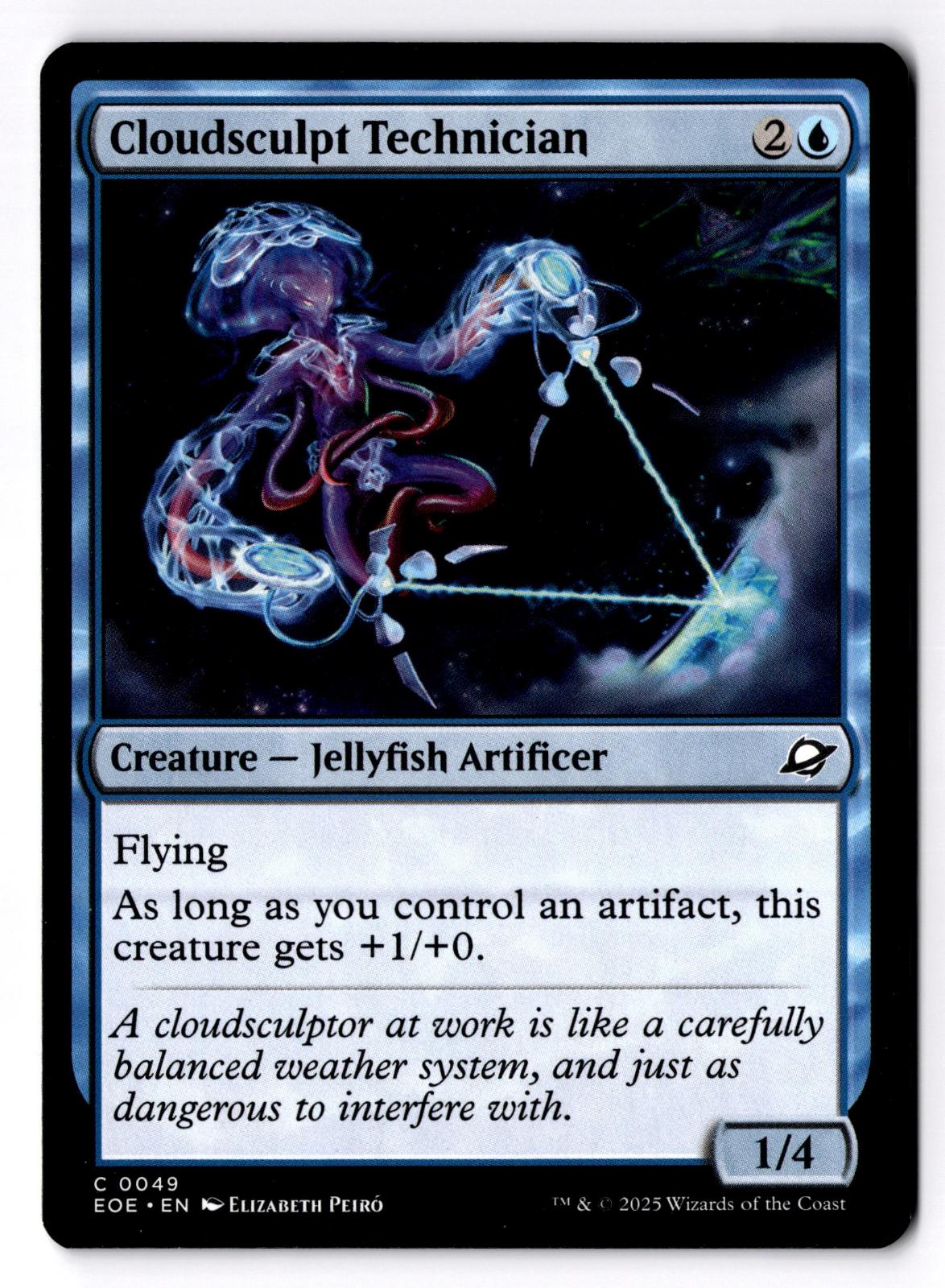Cloudsculpt Technician 49 Common Edge of Eternities Magic: The Gathering LP