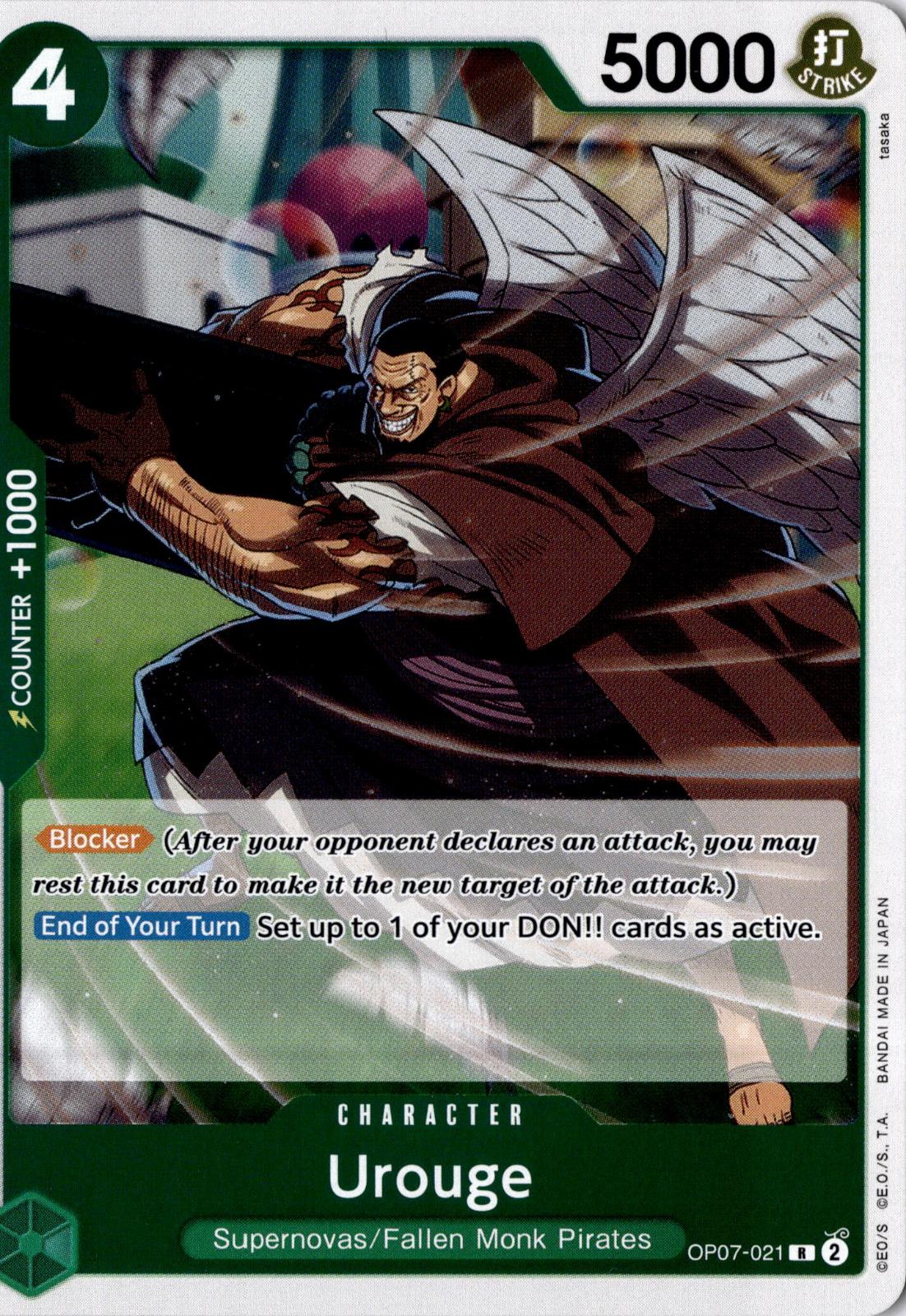 Urouge (Reprint) OP07-021 Premium Booster -The Best- Vol. 2 One Piece Foil NM