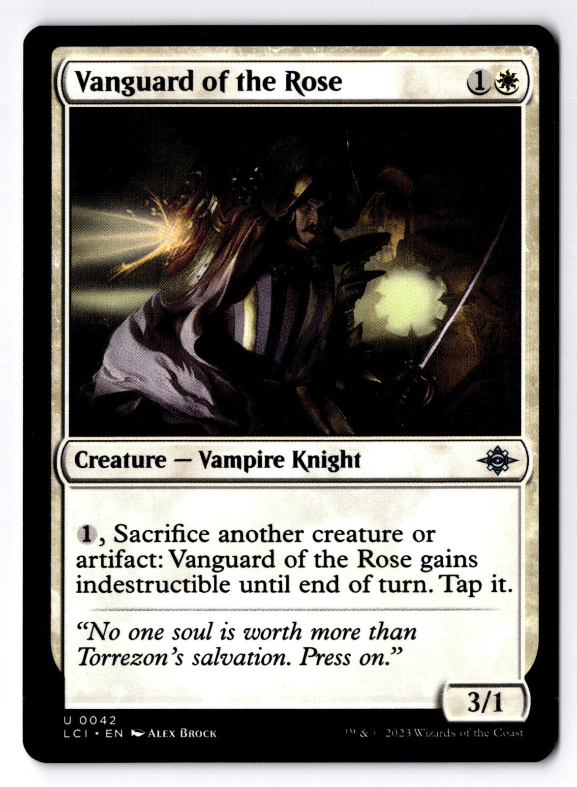 Vanguard of the Rose 42 The Lost Caverns of Ixalan Magic: The Gathering LP