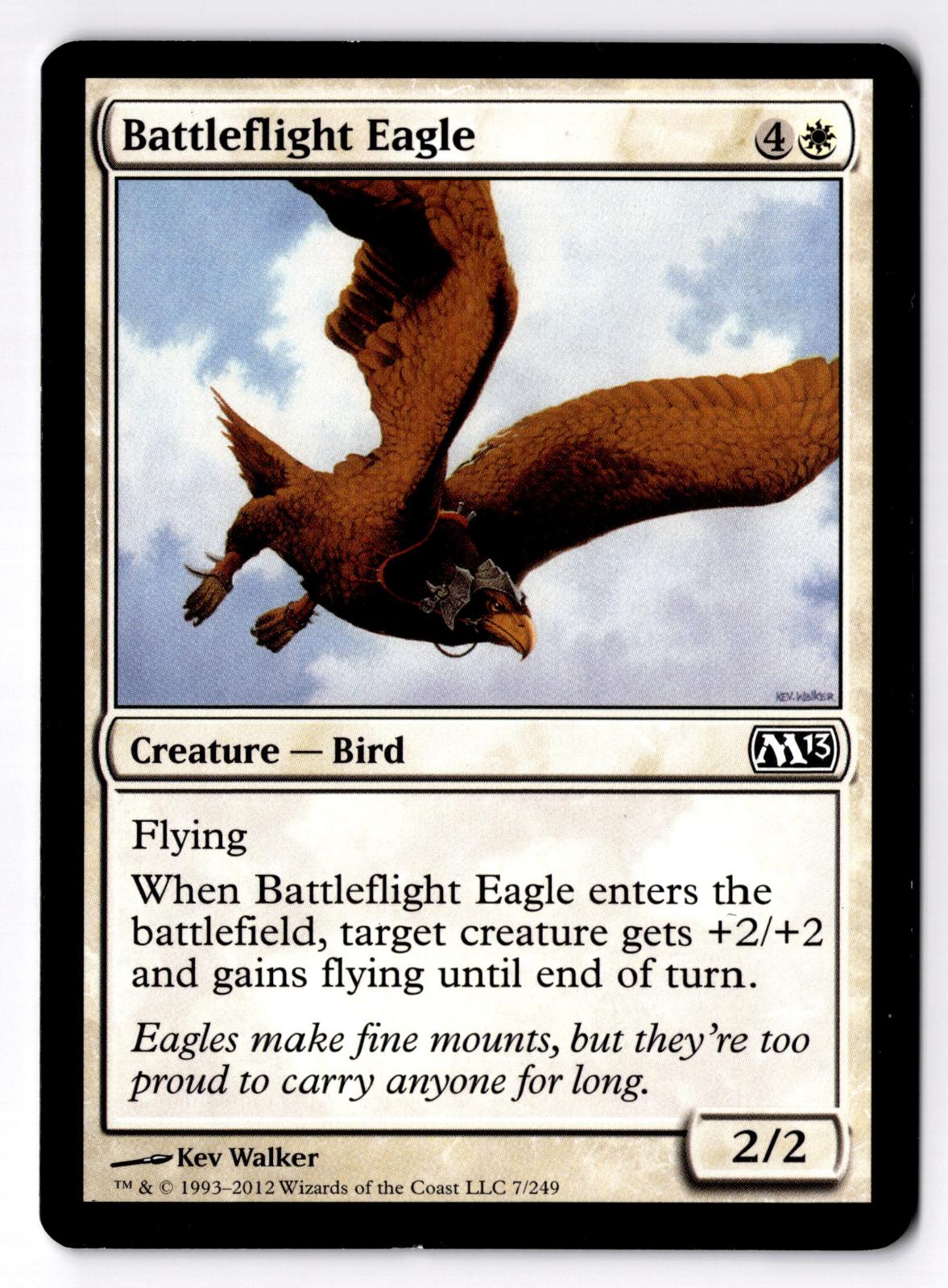 Battleflight Eagle 7 Common Magic 2013 (M13) Magic: The Gathering MP