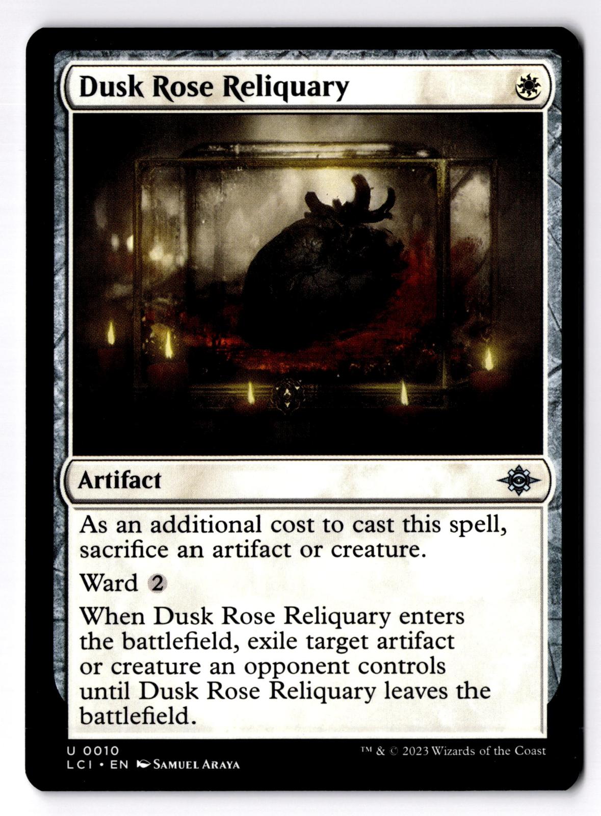 Dusk Rose Reliquary 10 The Lost Caverns of Ixalan Magic: The Gathering LP