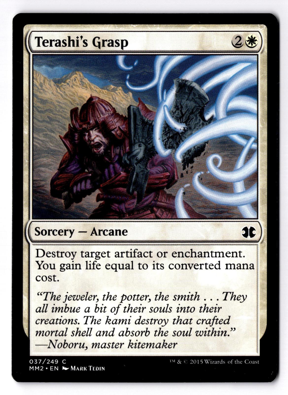Terashi's Grasp 37 Common Modern Masters 2015 Magic: The Gathering LP
