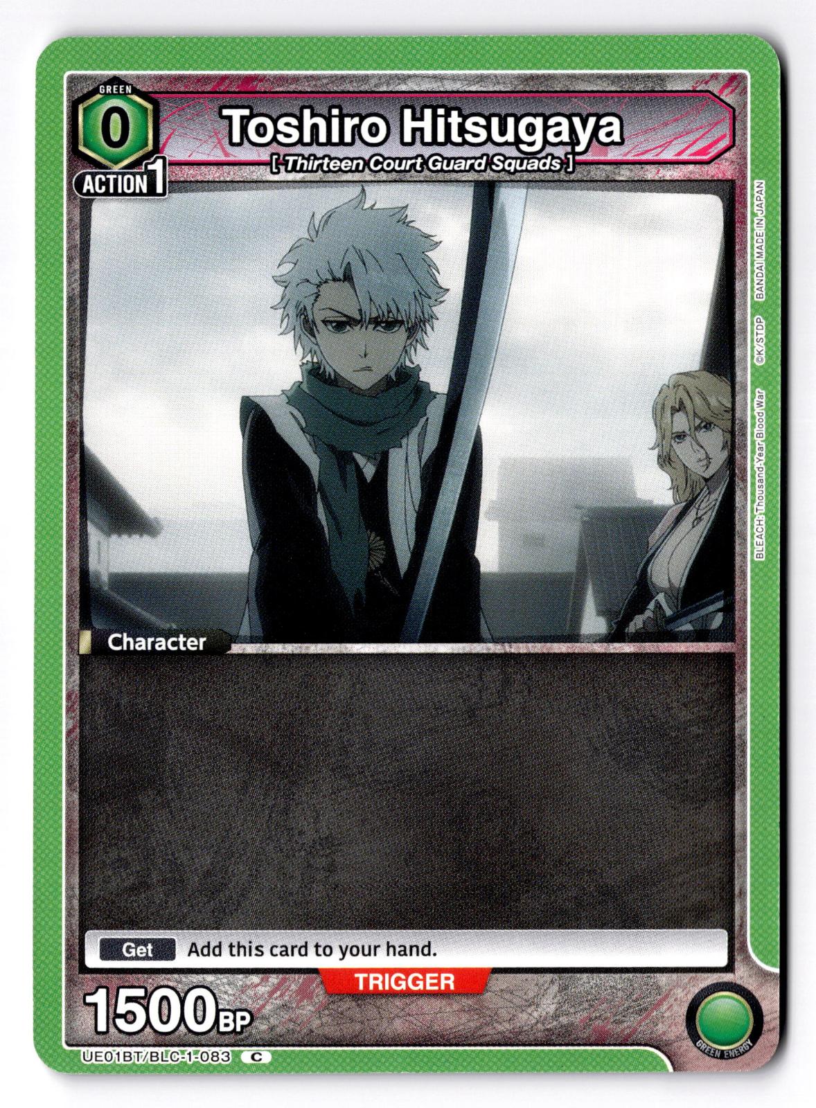 Toshiro Hitsugaya (083) UE01BT/BLC-1-083 Union Arena NM