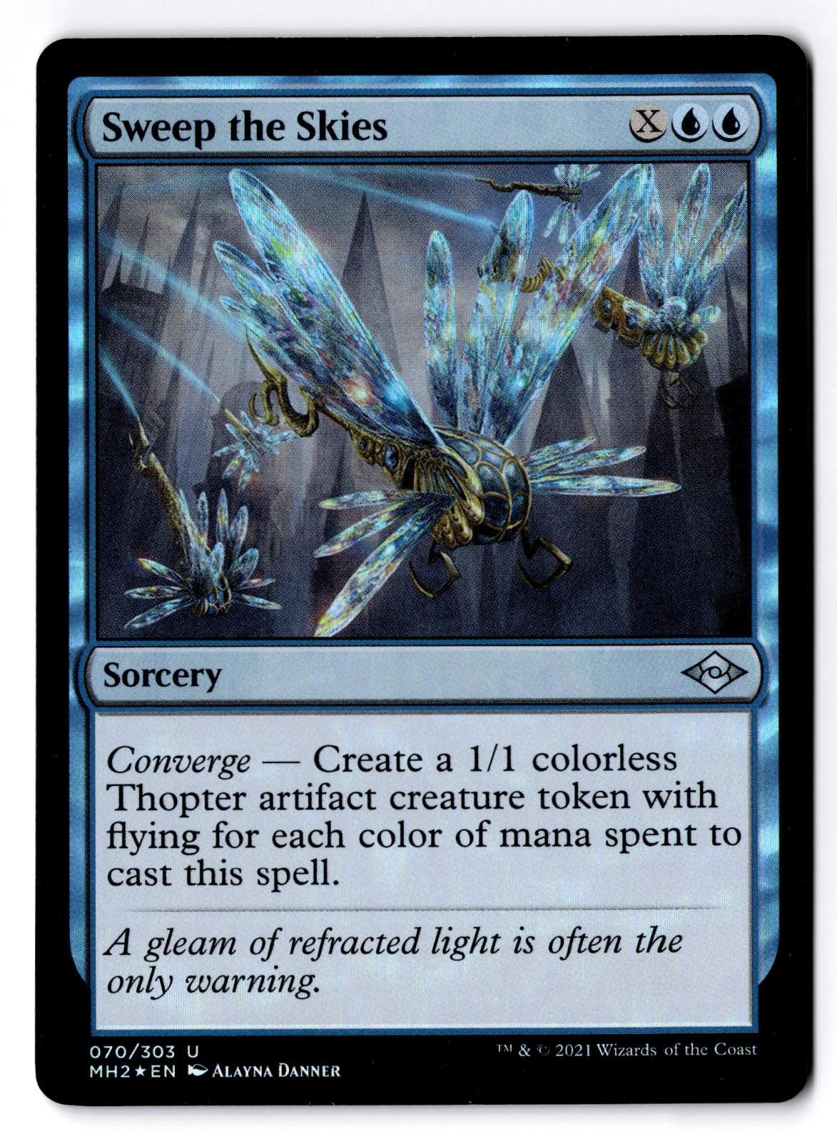 Sweep the Skies 70 Uncommon Modern Horizons 2 Magic: The Gathering Foil LP