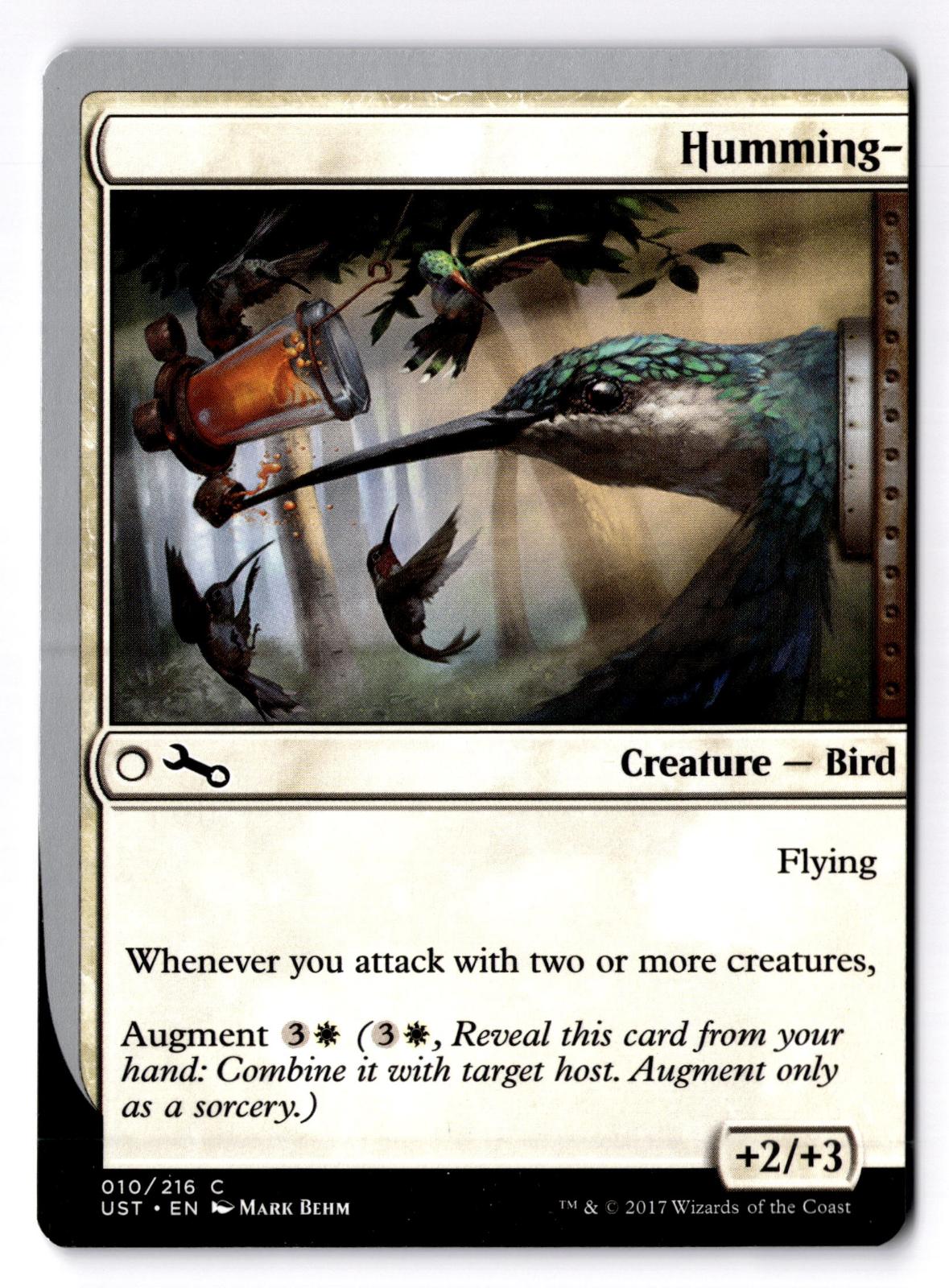 Humming- 10 Common Unstable Magic: The Gathering Lightly Played