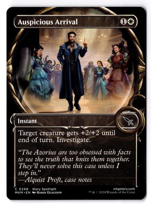 Auspicious Arrival (Showcase) 288 Magic: The Gathering MP