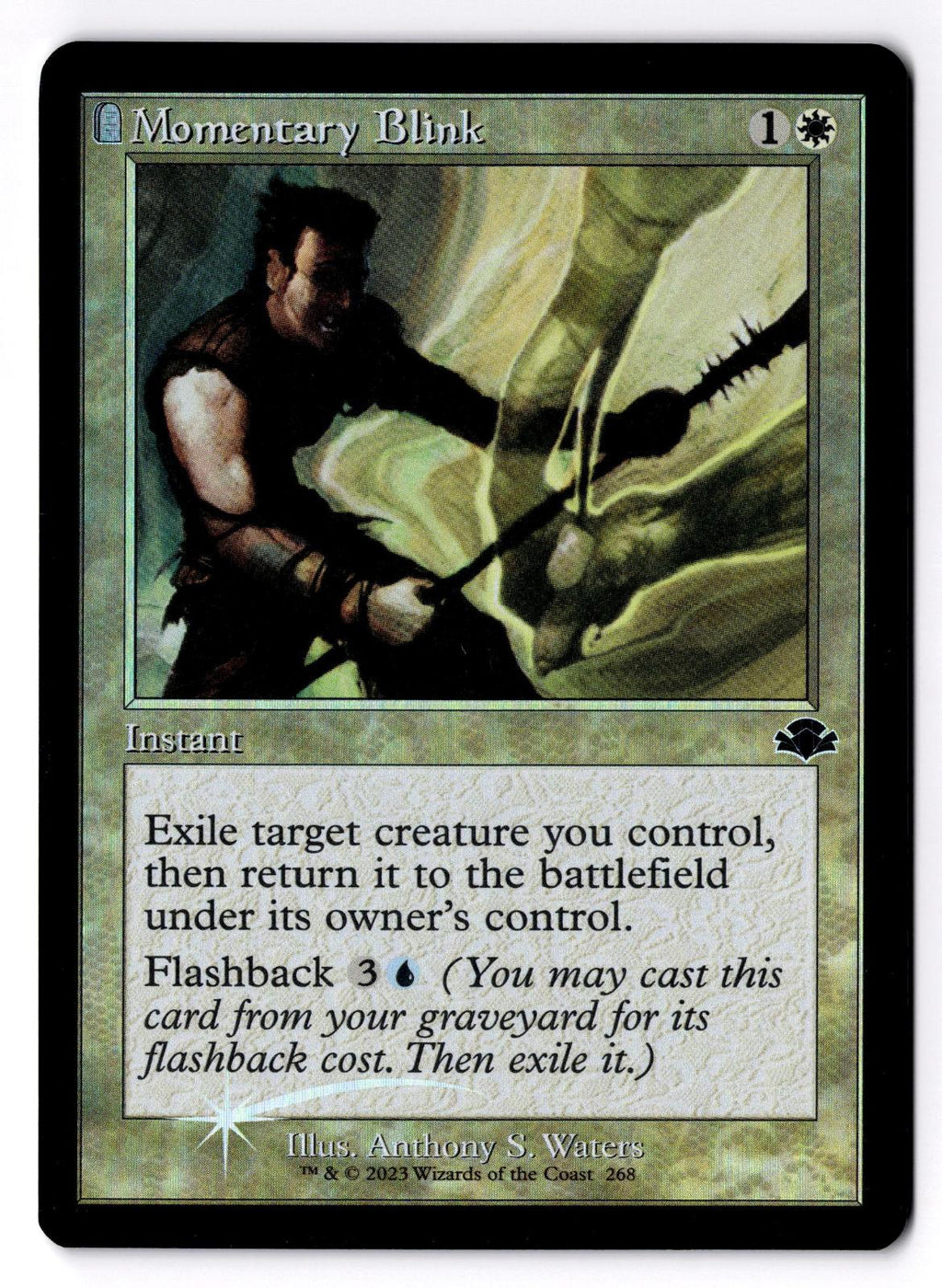 Momentary Blink (Retro Frame) 268 Magic: The Gathering Foil LP