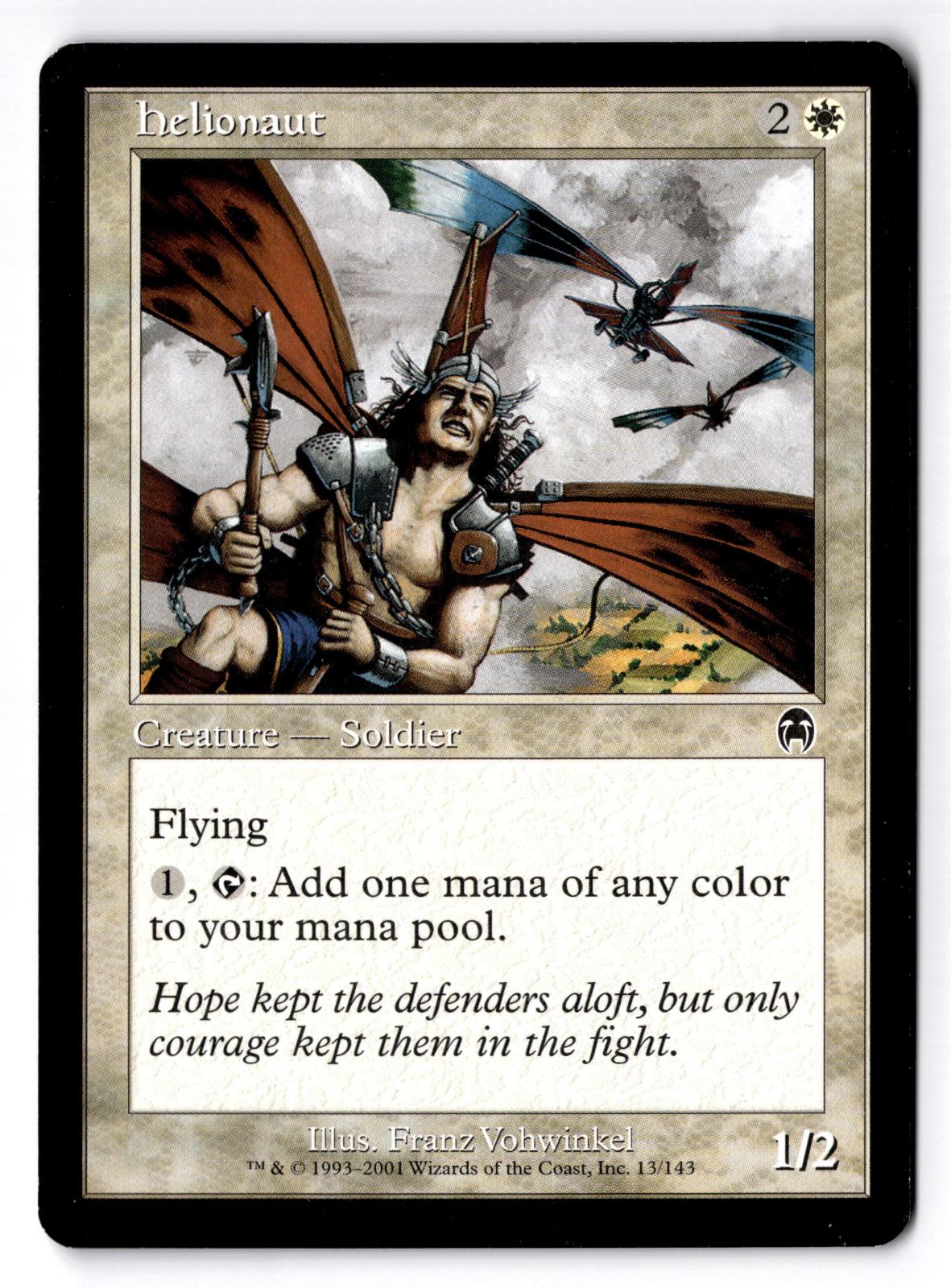 Helionaut 13 Common Apocalypse Magic: The Gathering Moderately Played