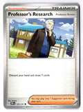 Professor's Research [Professor Rowan] 124/131 Prismatic Evolutions Pokemon NM