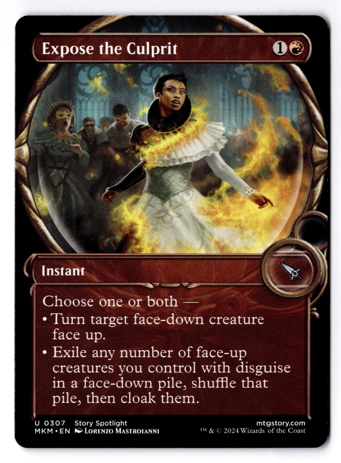 Expose the Culprit (Showcase) 307 Magic: The Gathering LP