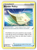 Blunder Policy 131/172 Uncommon Brilliant Stars Pokemon Lightly Played