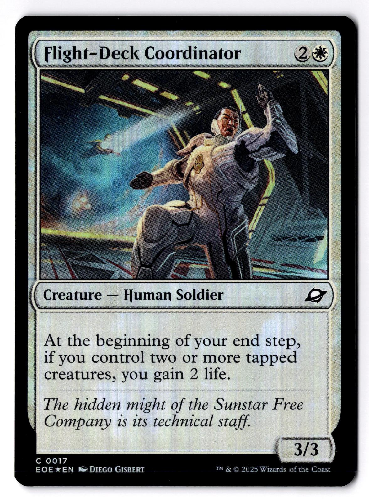 Flight-Deck Coordinator 17 Edge of Eternities Magic: The Gathering Foil LP