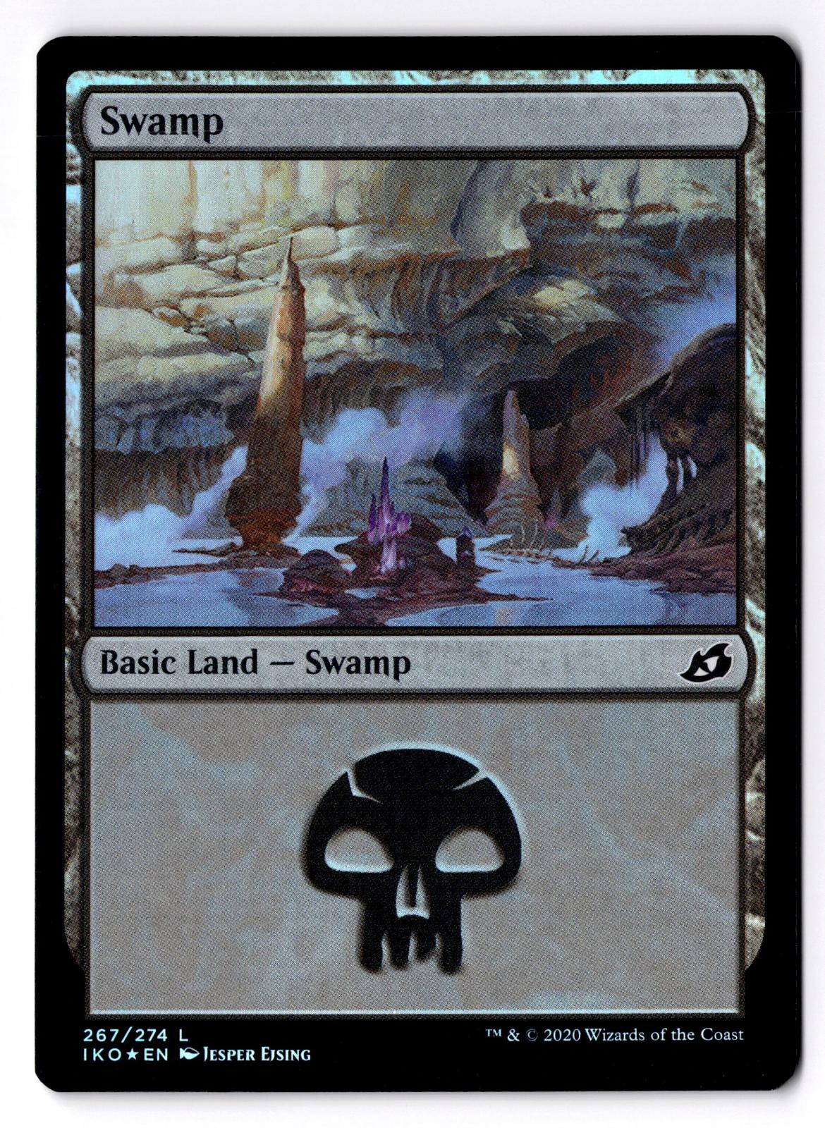 Swamp (267) 267 Land Ikoria: Lair of Behemoths Magic: The Gathering Foil LP